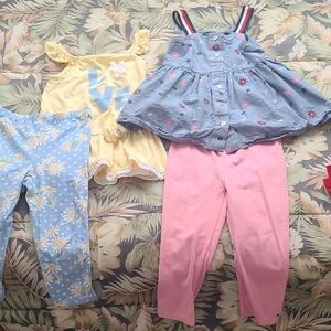 Tommy Hilfiger Girls' Blue Floral Dress